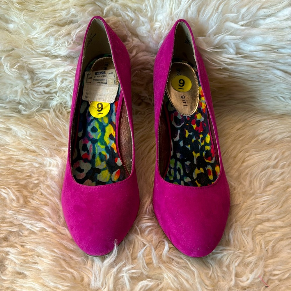 Madden girl pink heels